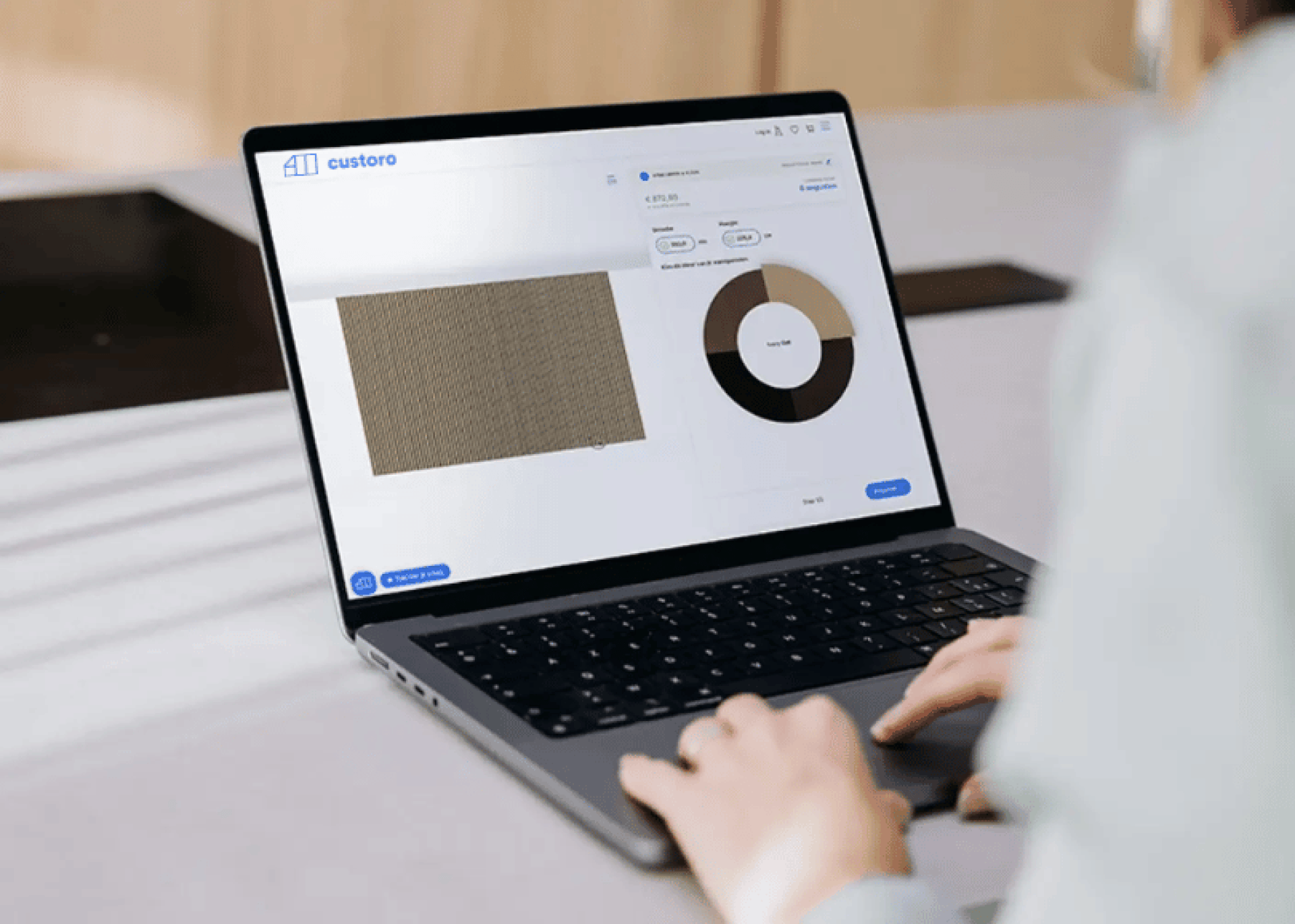 Concevoir un mur acoustique dans l'outil de conception en ligne de Custoro