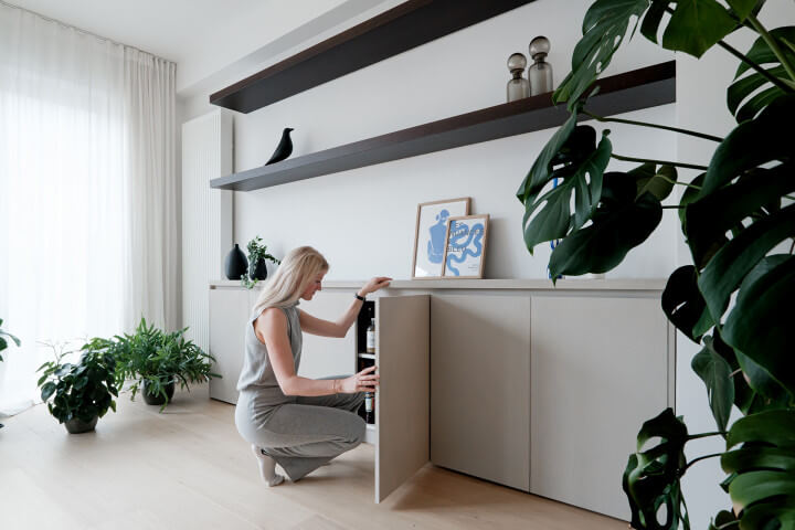 Créez un look unique avec une armoire sur mesure en MDF