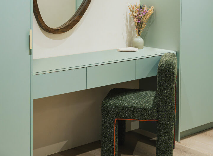 coiffeuse ou table de maquillage