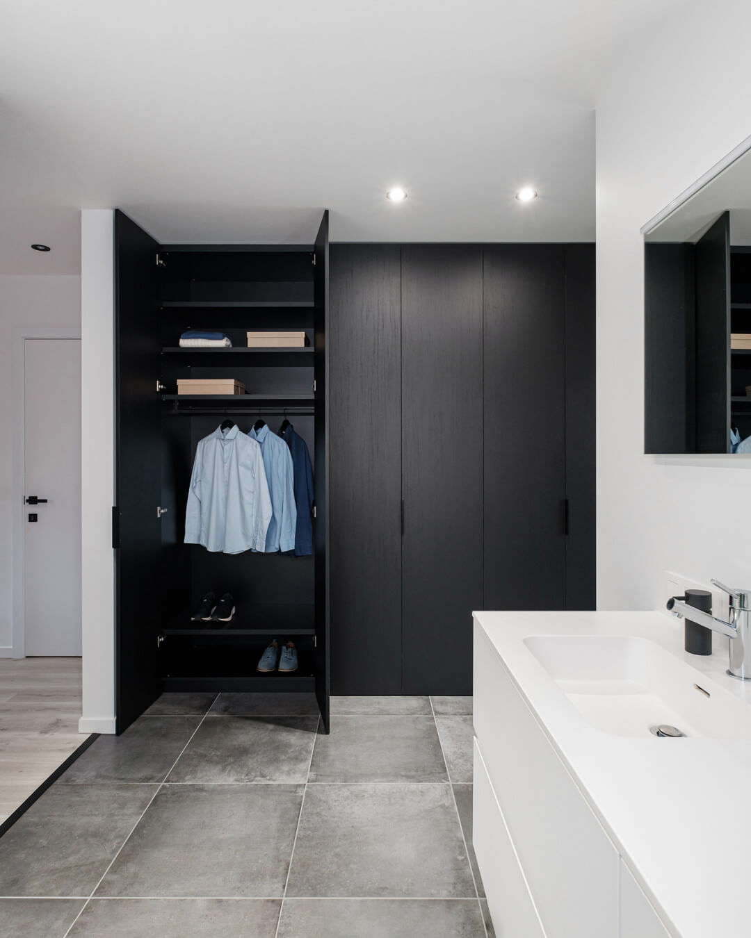 Dressing sur mesure en noir