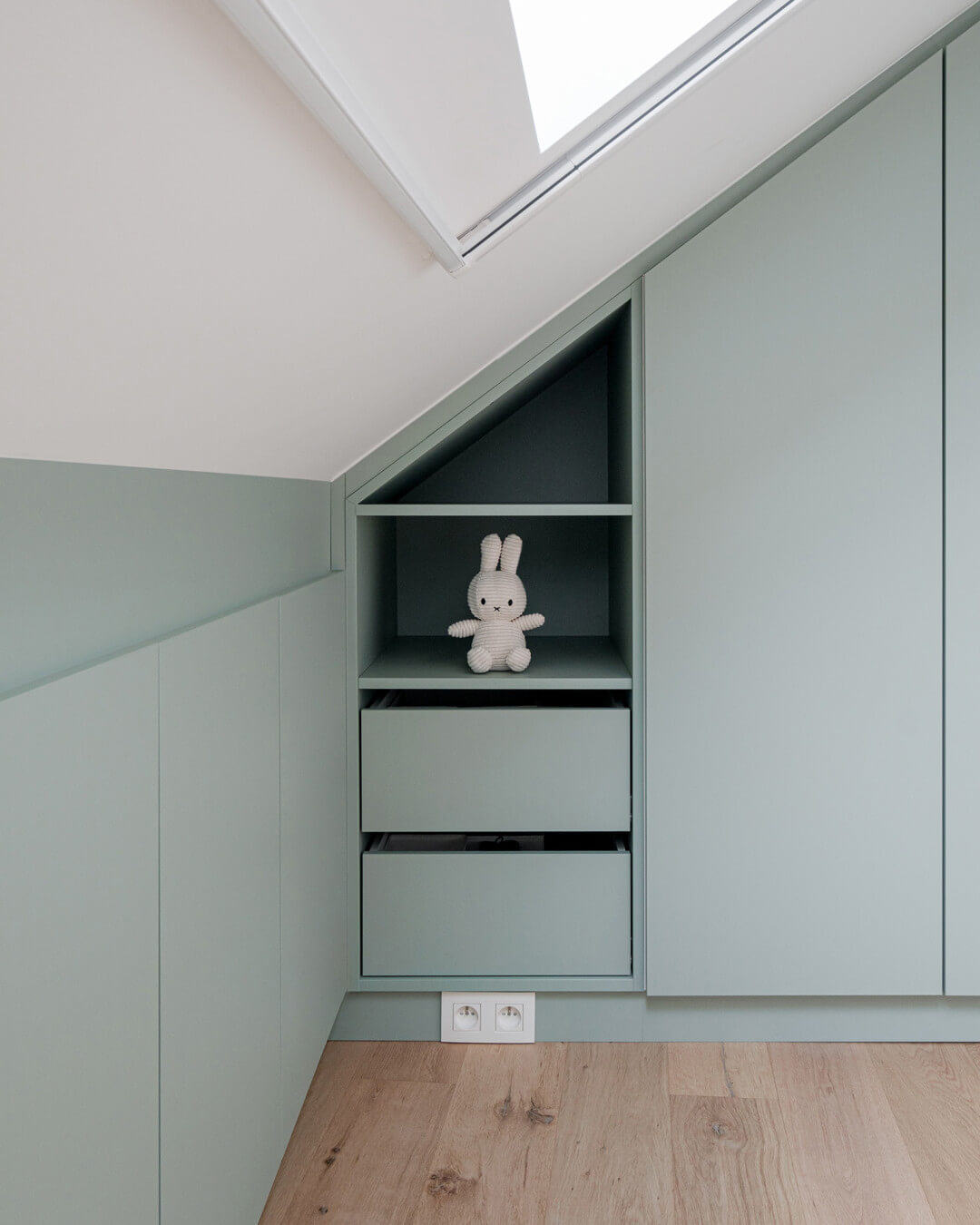 Chambre d'enfant sous les toits
