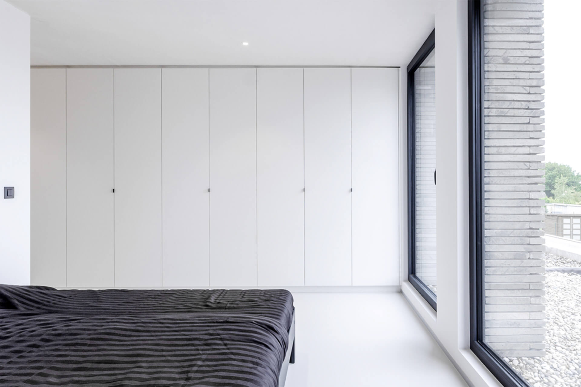 Armoire blanche sur mesure - Armoires sur Custoro