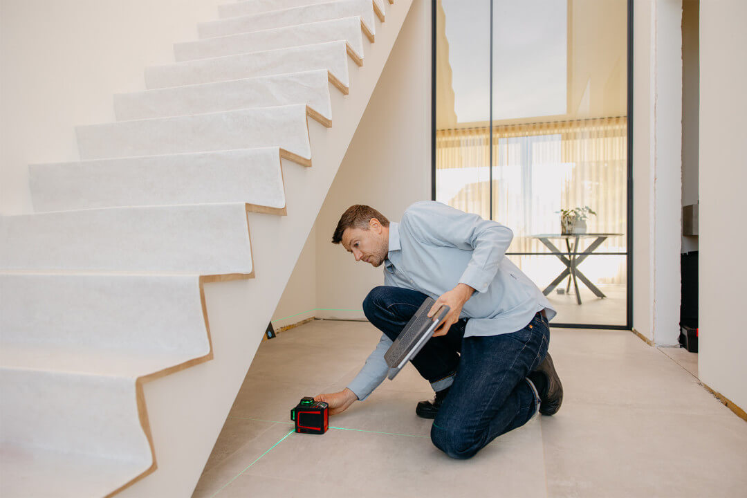 Mesureur de Custoro l'espace sous l'escalier