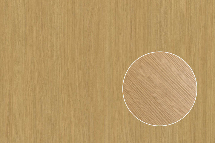 Couleur de bois appelée 'Essential Oak Naturel' pour votre armoire sur mesure de Custoro