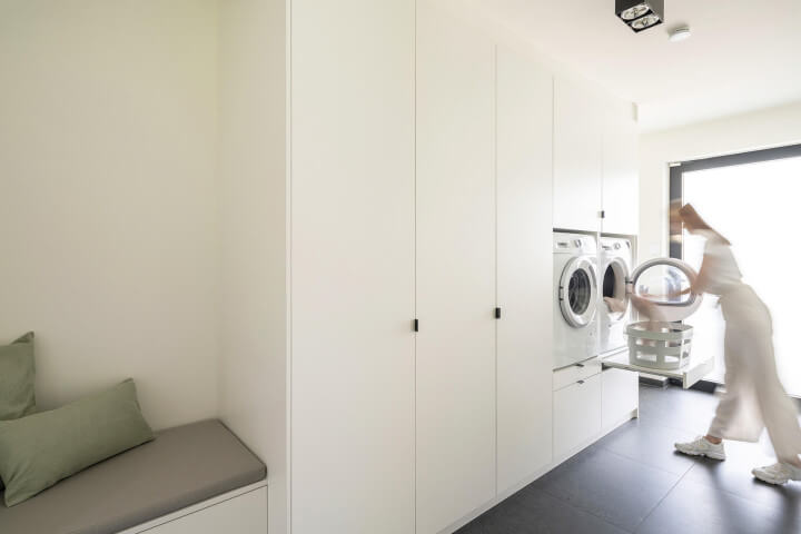 Machine à laver dans le placard ? La solution pour une maison ordonnée !