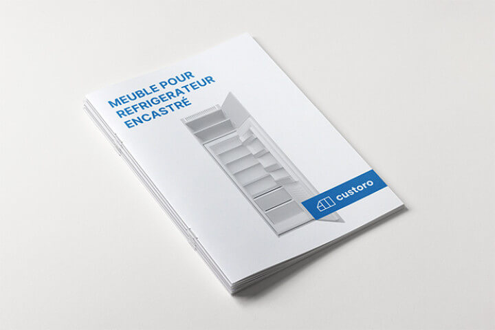 Guide de montage pour une meuble refrigerateur encastré