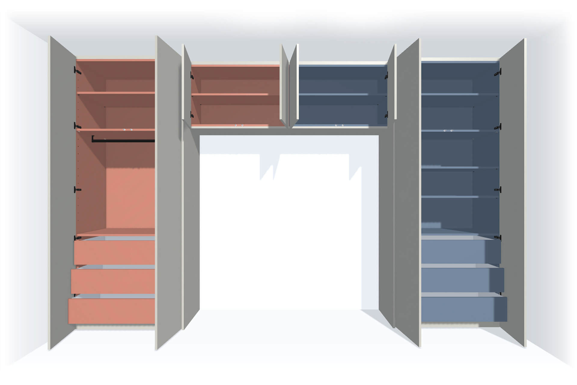 Choisissez les couleurs de votre armoire de pont sur mesure 