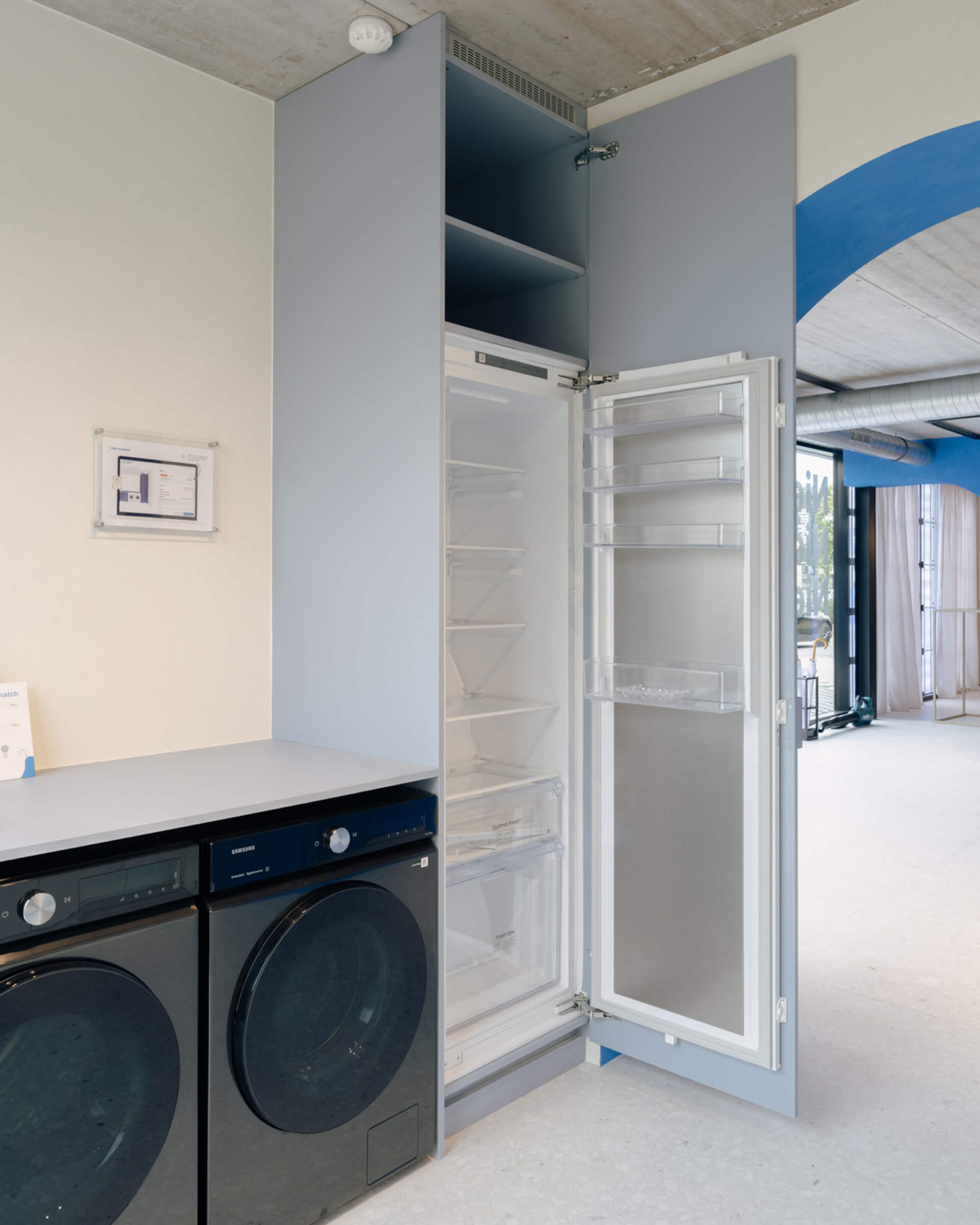 Armoir sur mesure d'un frigo