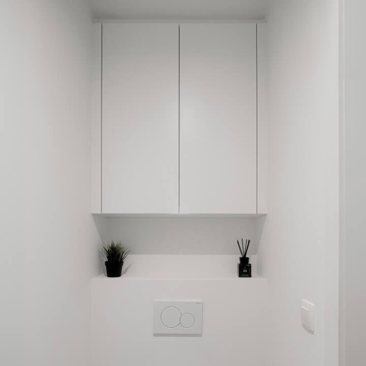 Armoire murale wc