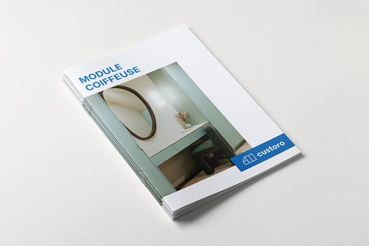 Guide de montage pour une coiffeuse sur mesure