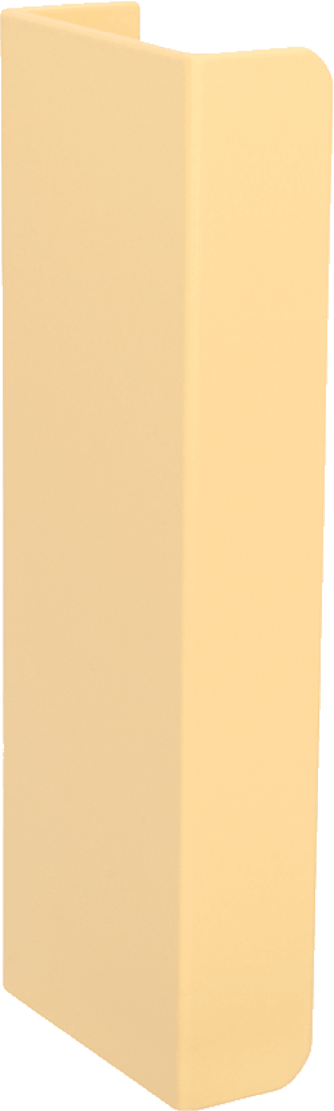 Poignée Tonton couleur crème, sur pied. Longueur : 12 cm. Provenant de la boutique en ligne de Custoro.