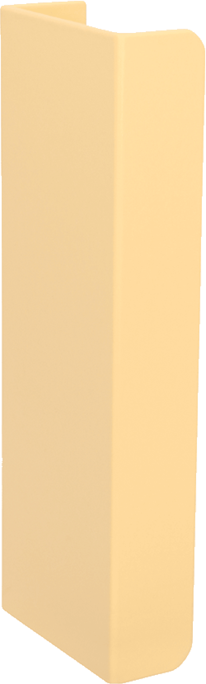 Poignée Tonton couleur crème, sur pied. Longueur : 12 cm. Provenant de la boutique en ligne de Custoro.