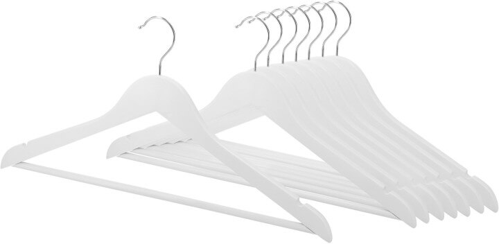 Photo du produit : cintre blanc (lot de 80) disponible dans la boutique en ligne de Custoro.