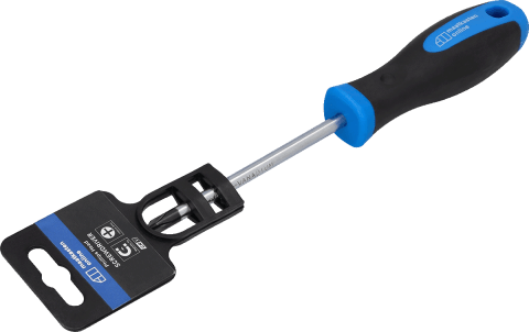 Tournevis PH2 de 100 mm pour un travail puissant et précis. Ergonomique, durable et idéal pour le montage de meubles sur mesure.