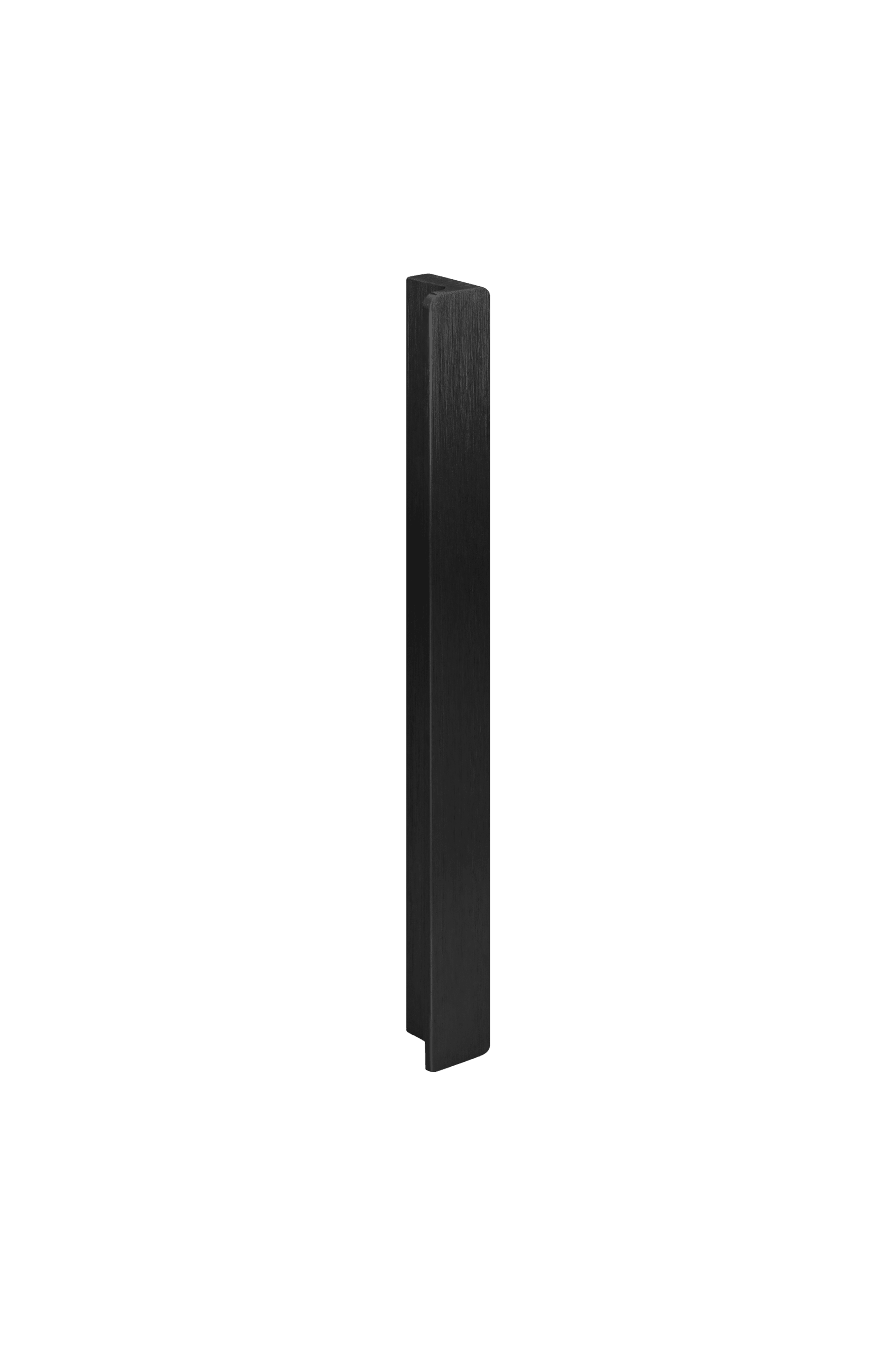 Poignée noire verticale, longueur 20 cm. Disponible sur la boutique en ligne de Custoro.