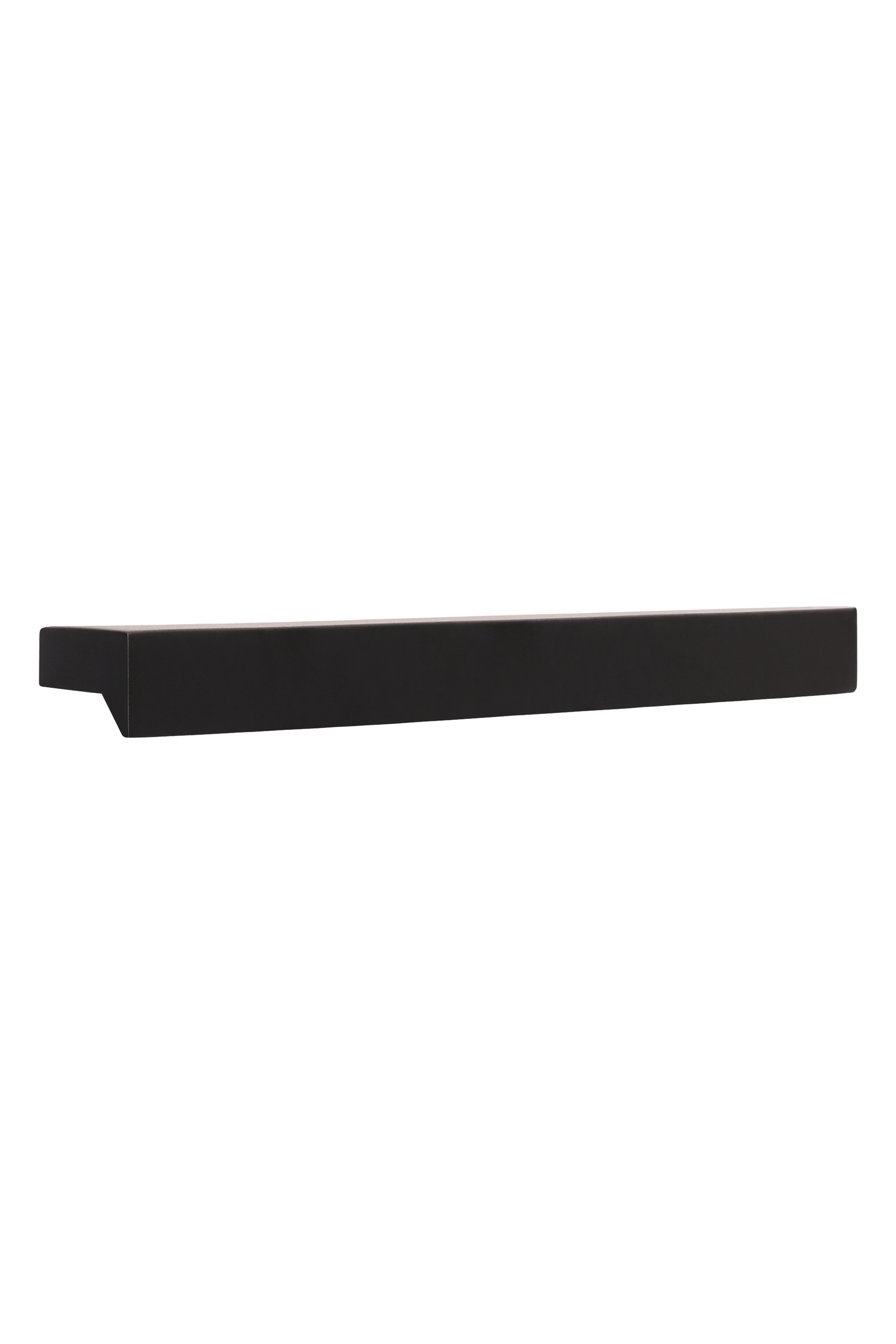 Poignée Bar noire horizontale, longueur 20 cm. Disponible sur la boutique en ligne de Custoro.
