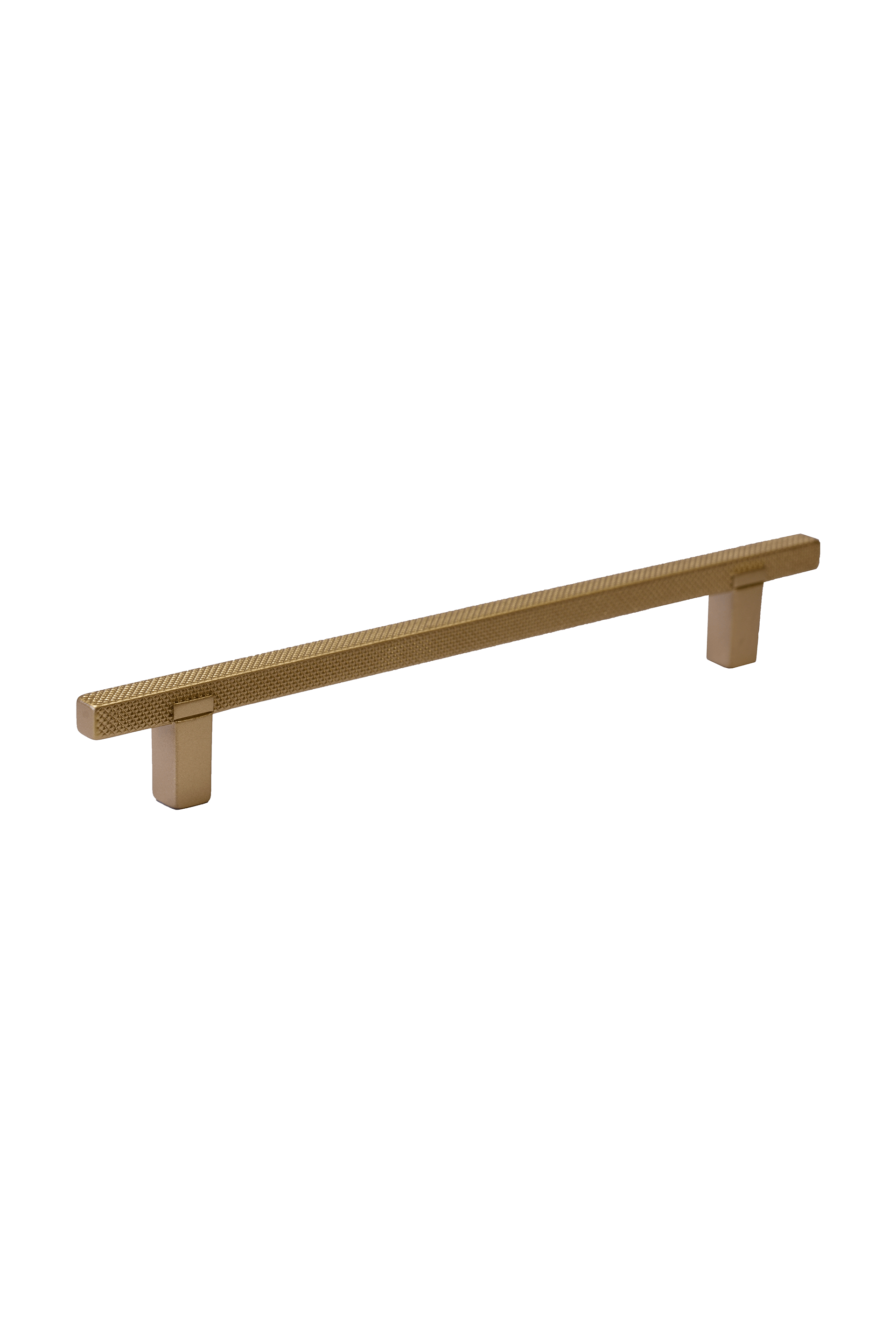 Poignée Diamond en laiton, horizontale. Longueur : 21 cm. Disponible sur la boutique en ligne de Custoro.
