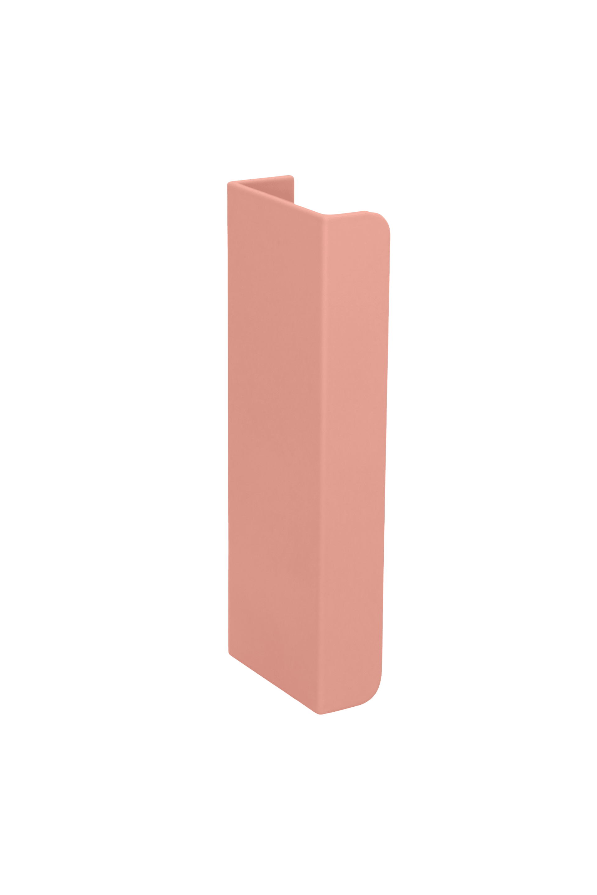 Poignée Tonton rose, verticale. Longueur : 12 cm. Disponible sur la boutique en ligne de Custoro.