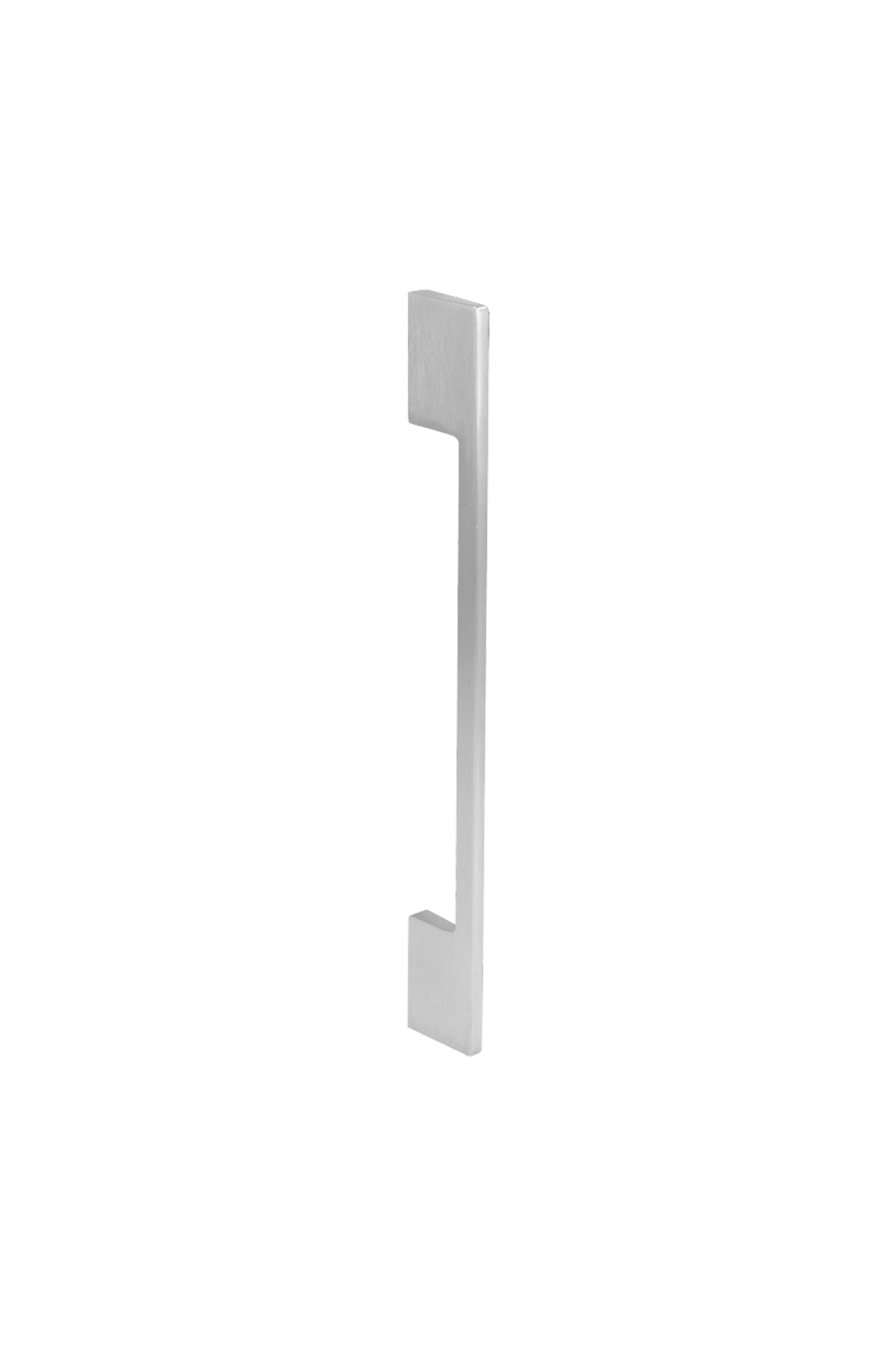 Poignée double en métal, support vertical. Longueur : 19,2 cm. Disponible sur la boutique en ligne de Custoro.