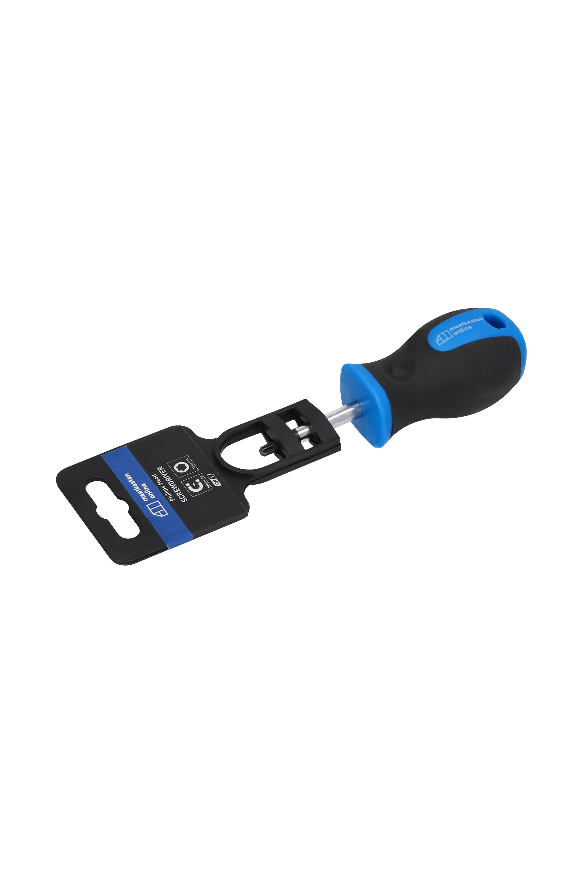 Tournevis compact de 38 mm pour les travaux de précision. Robuste, ergonomique et idéal pour l'assemblage de meubles et d'accessoires sur mesure.